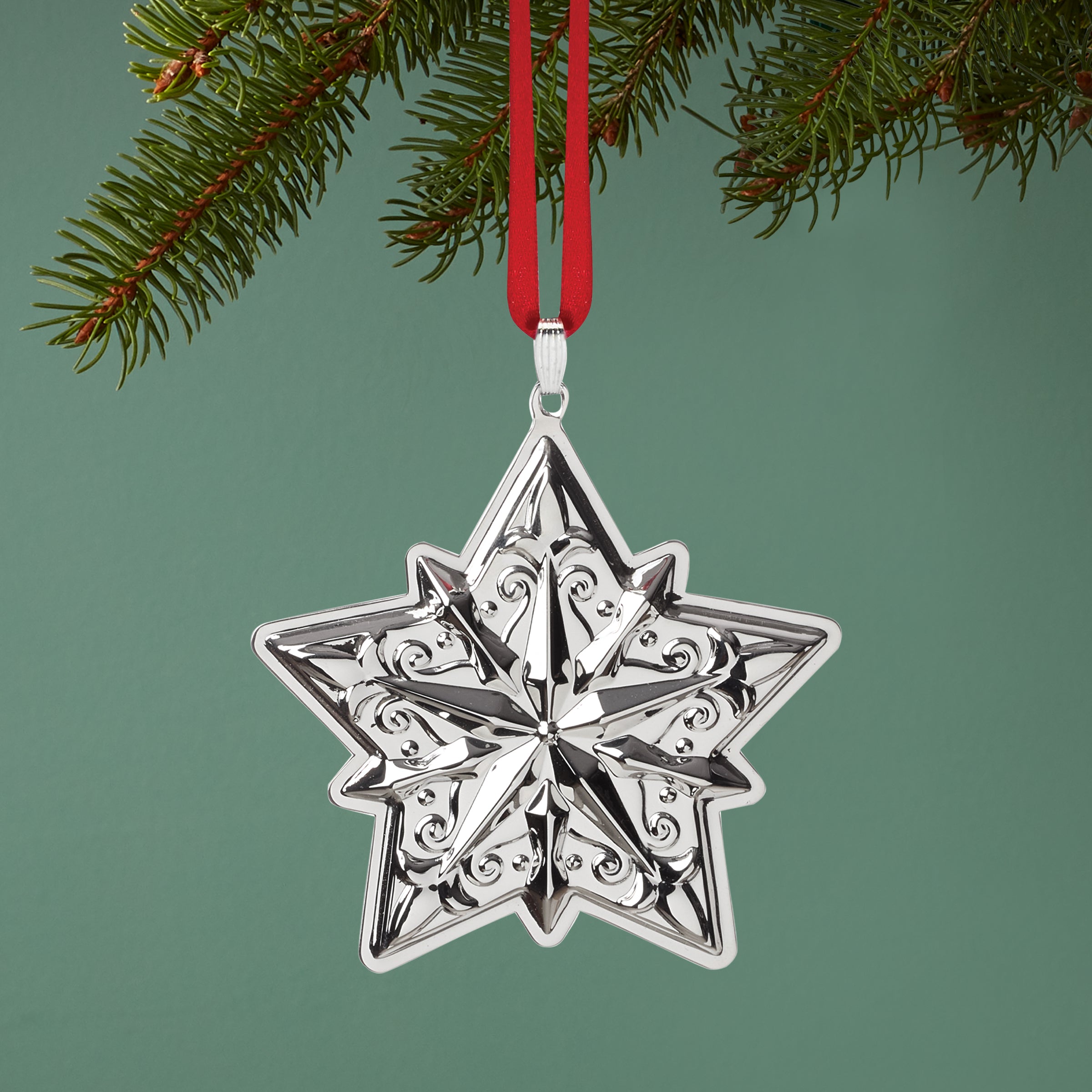 2025 Annual Star Sterling Ornament - Image 3