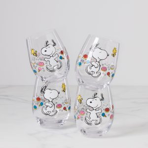 Chef Snoopy Tumblers - Set Of 4