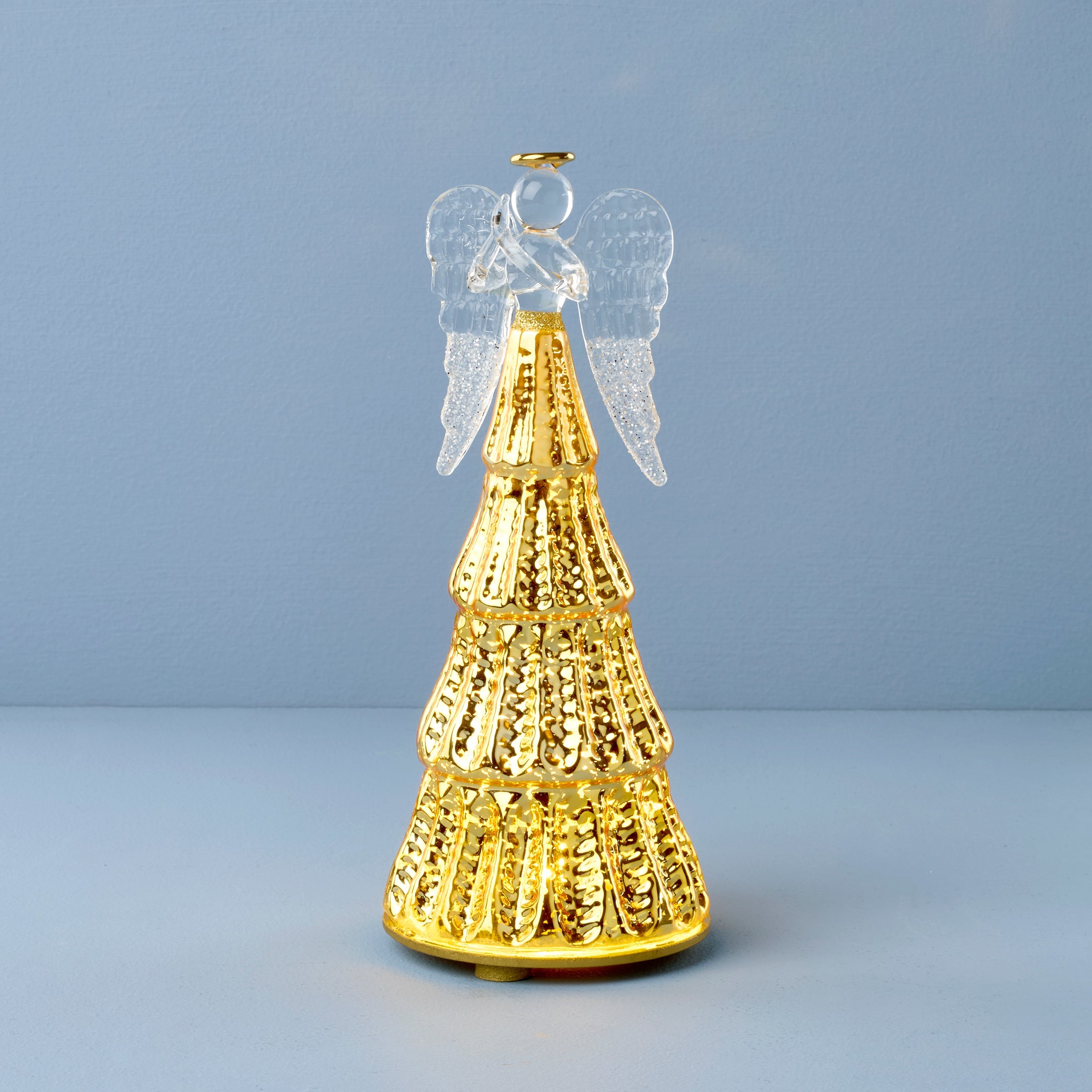 Radiant Light Lit Angel Figurine - Image 2