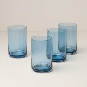 Tuscany Classics Stackable Blue Coolers - Set Of 4