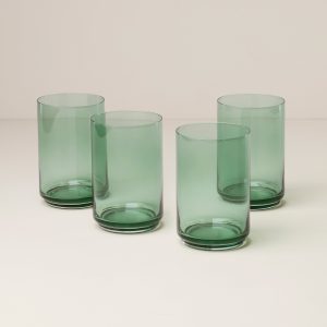 Tuscany Classics Stackable Green Coolers - Set Of 4
