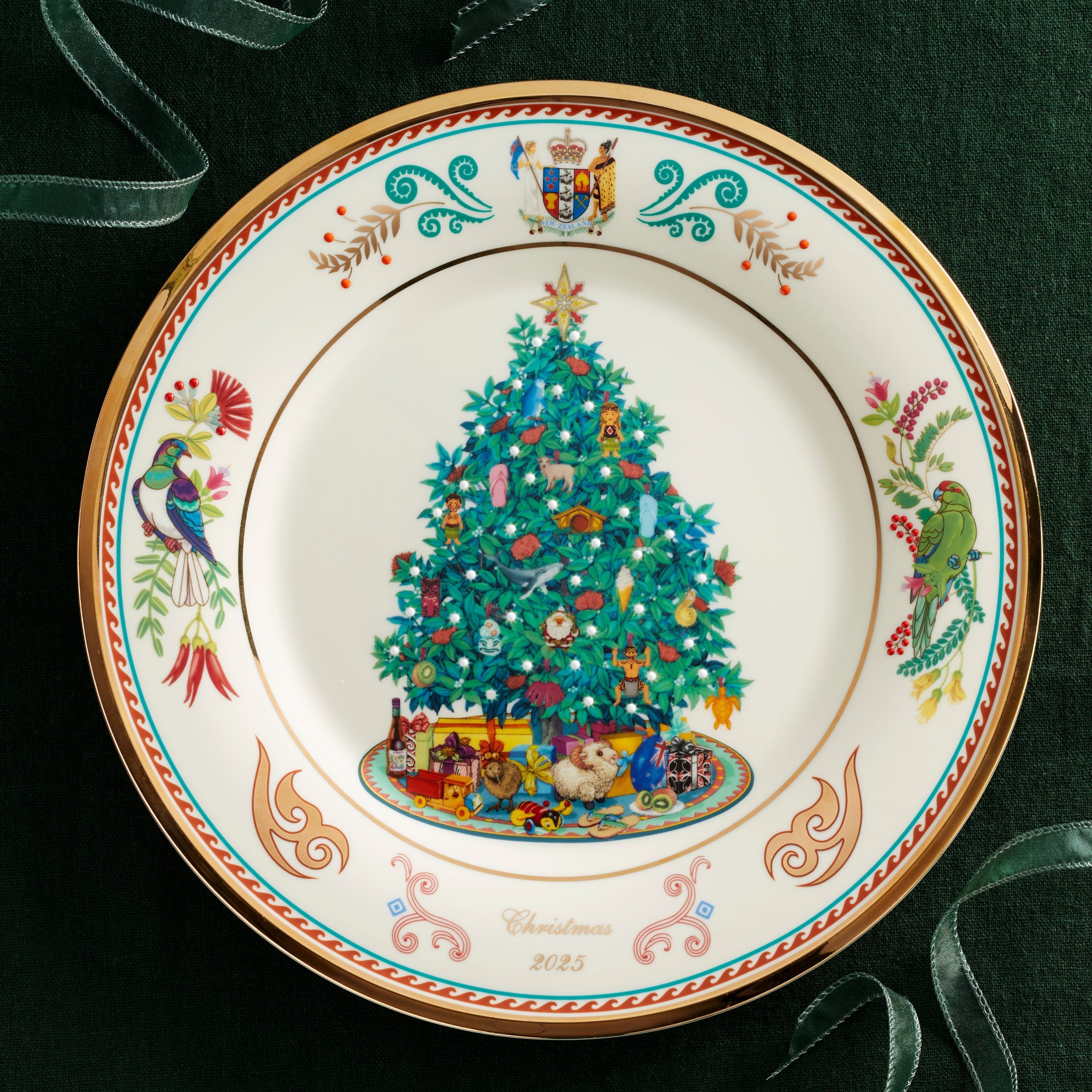 2025 Trees Around The World Plate - New Zealand - Image 3