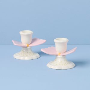 Butterfly Meadow Candlestick Holders - Set of 2