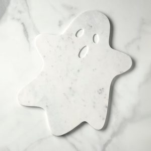 White Marble Ghost Serving Board