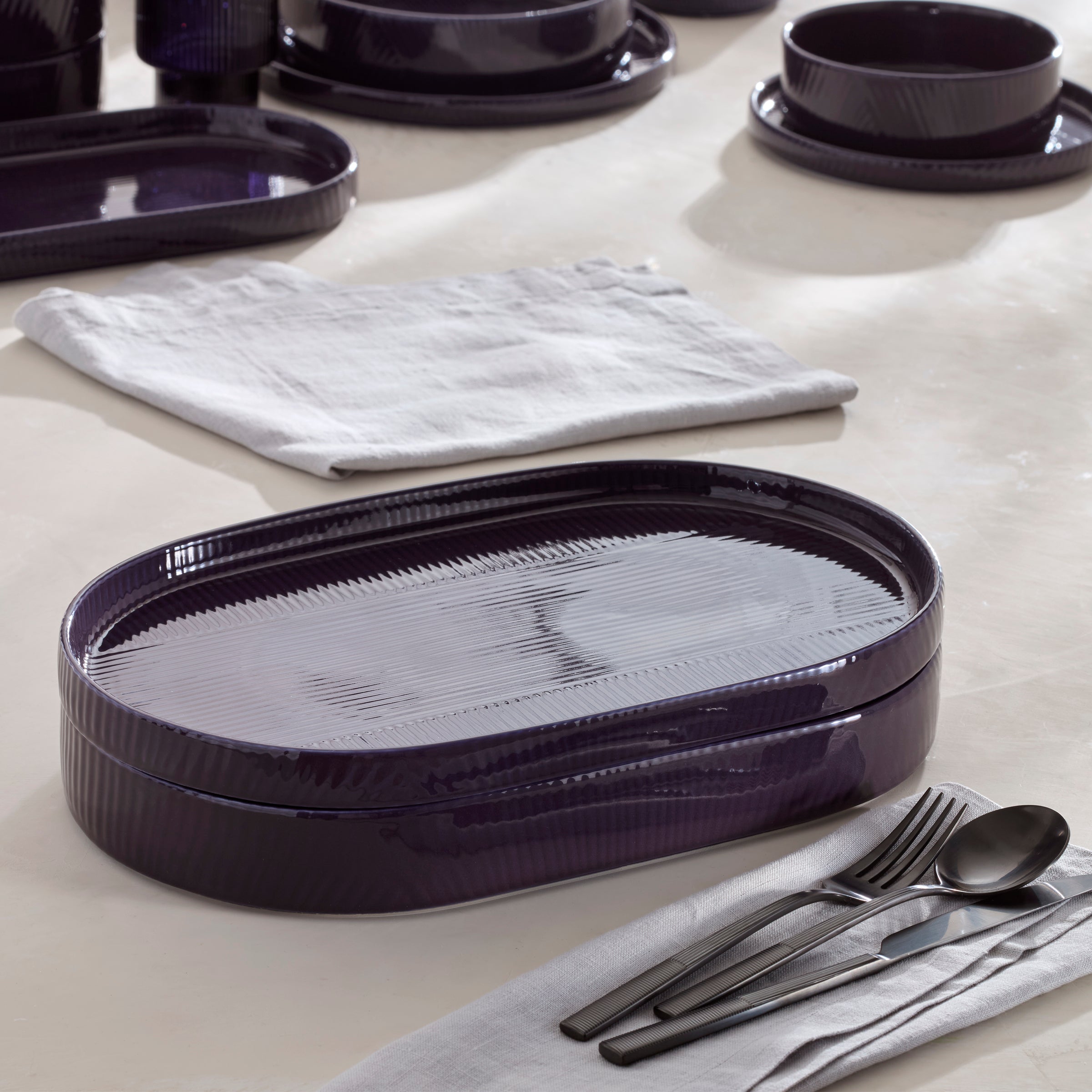 Modulus Nightshade 2-Piece Serving Set - Image 4