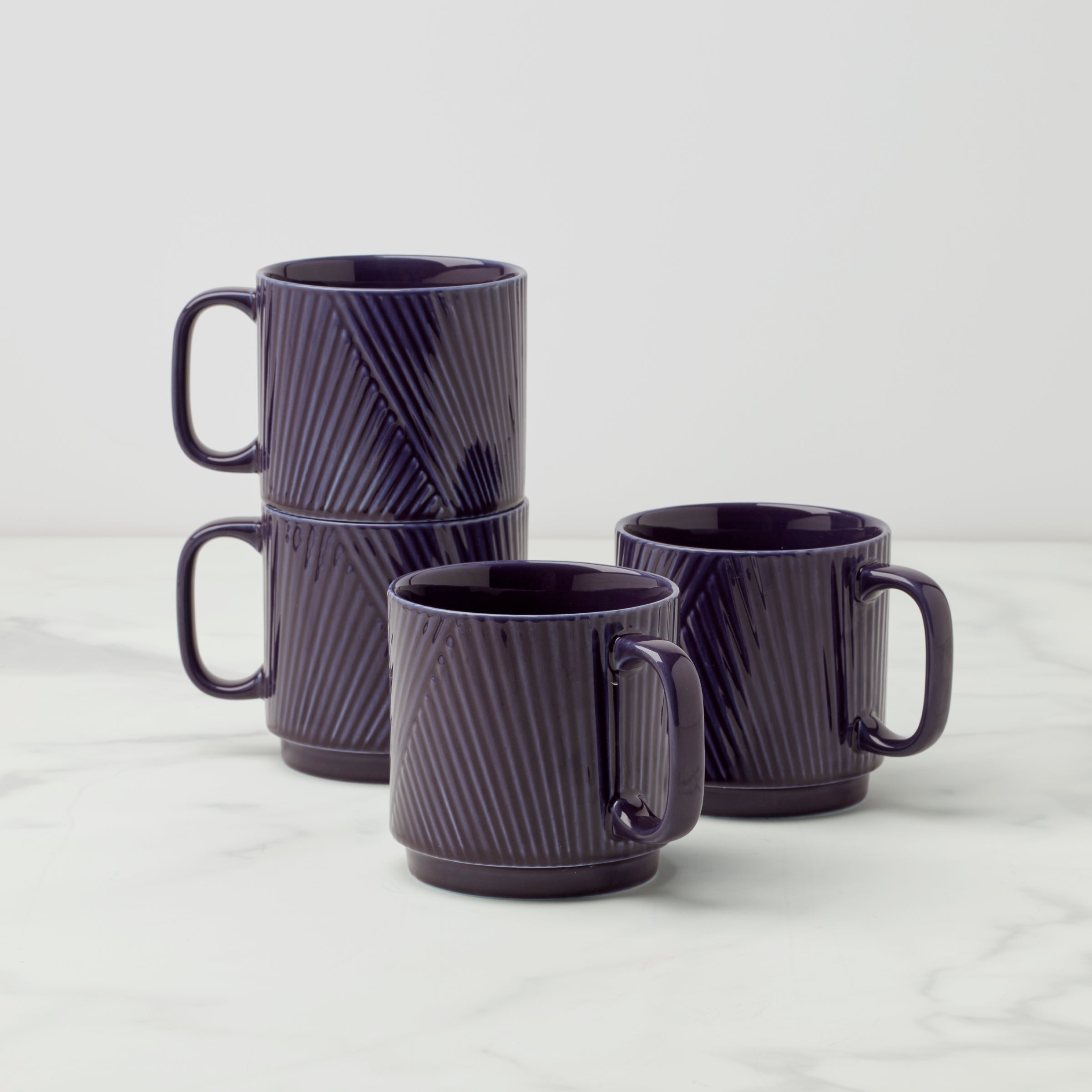 Modulus Nightshade Mugs - Set of 4