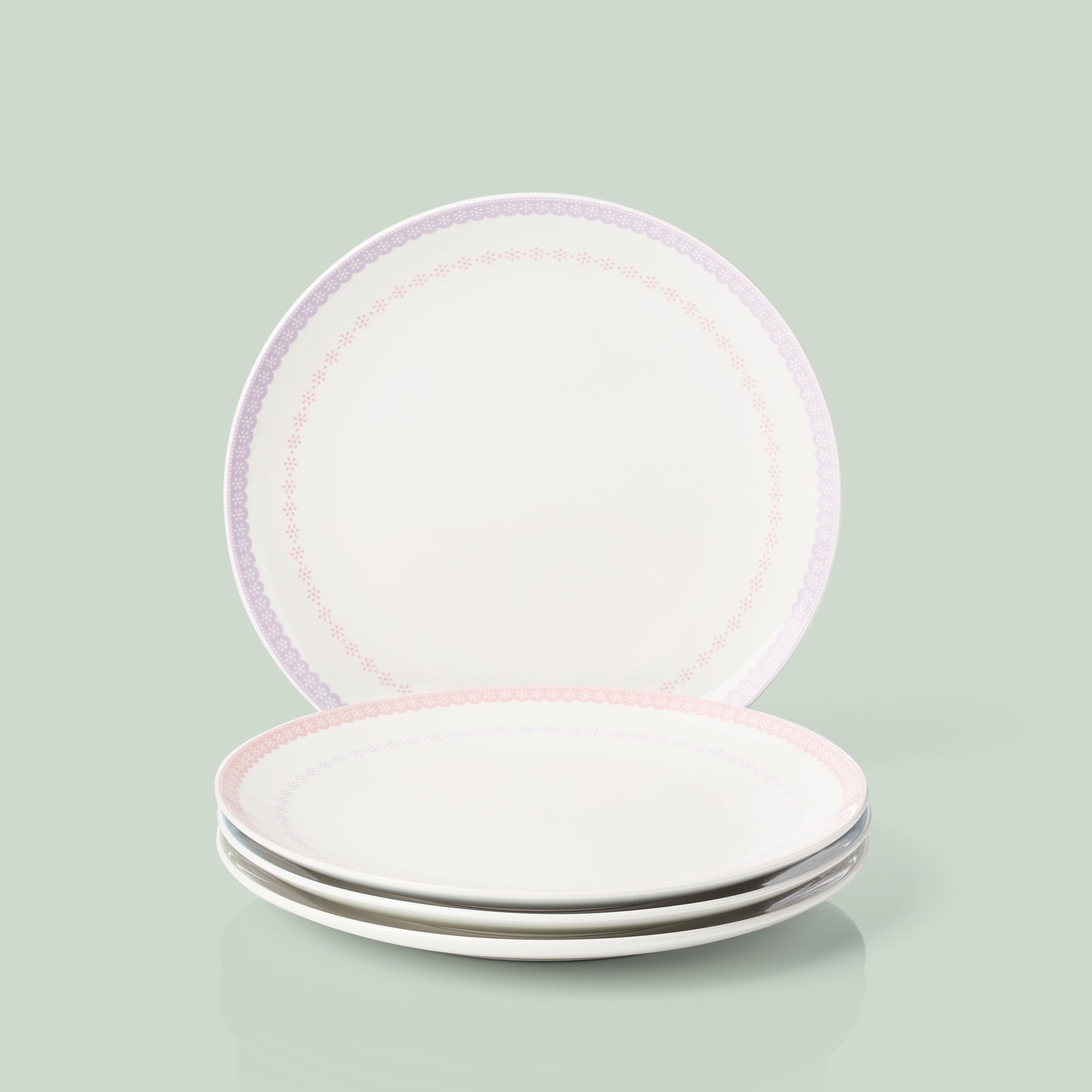 Bunny Hop Dinner Plates - Set of 4 - Image 2