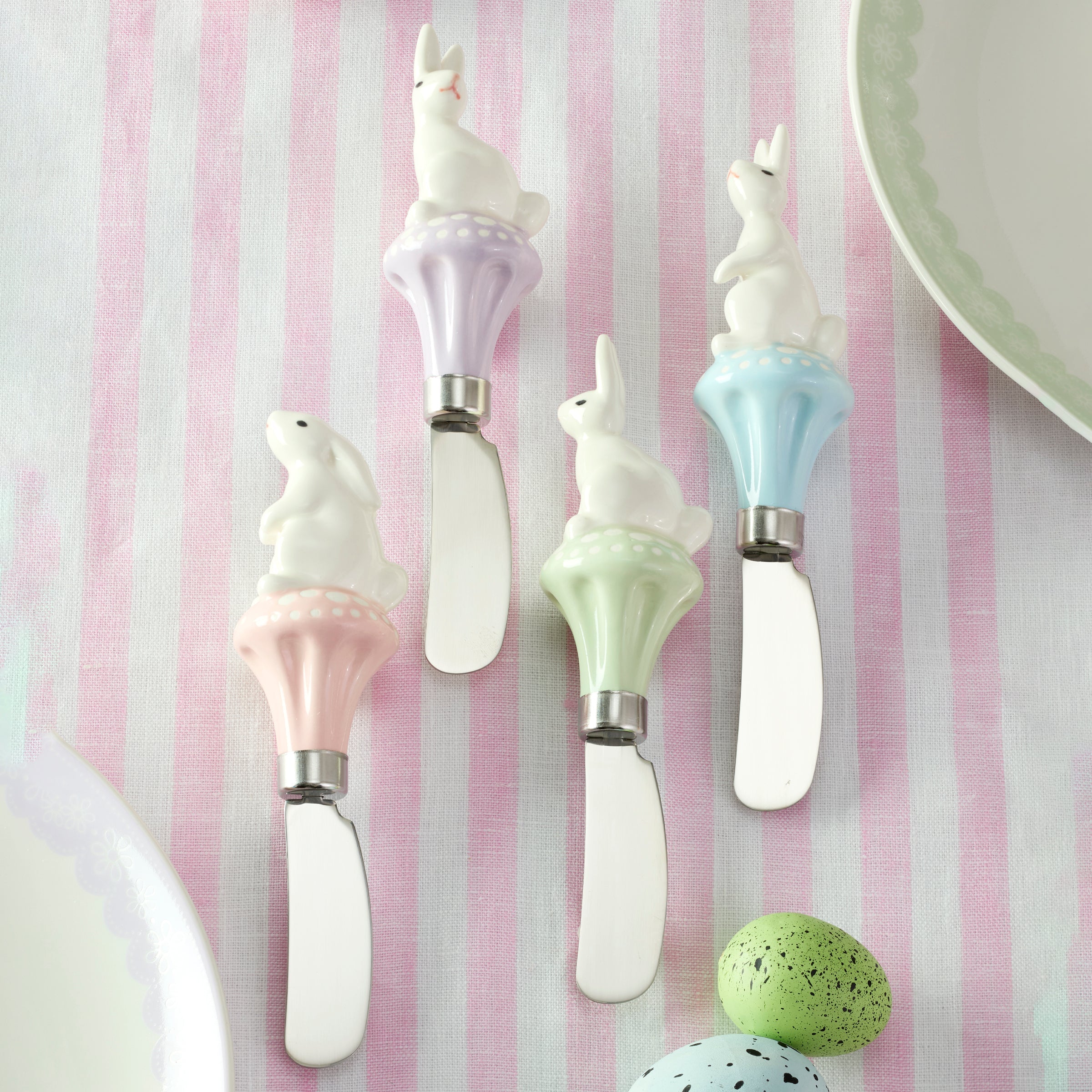 Bunny Hop Cheese Spreader - Set of 4 - Image 2