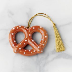 Be Jolly Pretzel Ornament