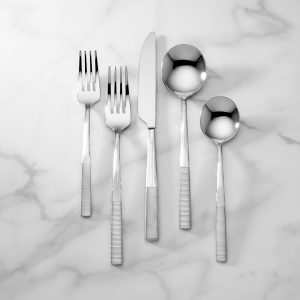 Modulus Mirror 20 Piece Flatware Set