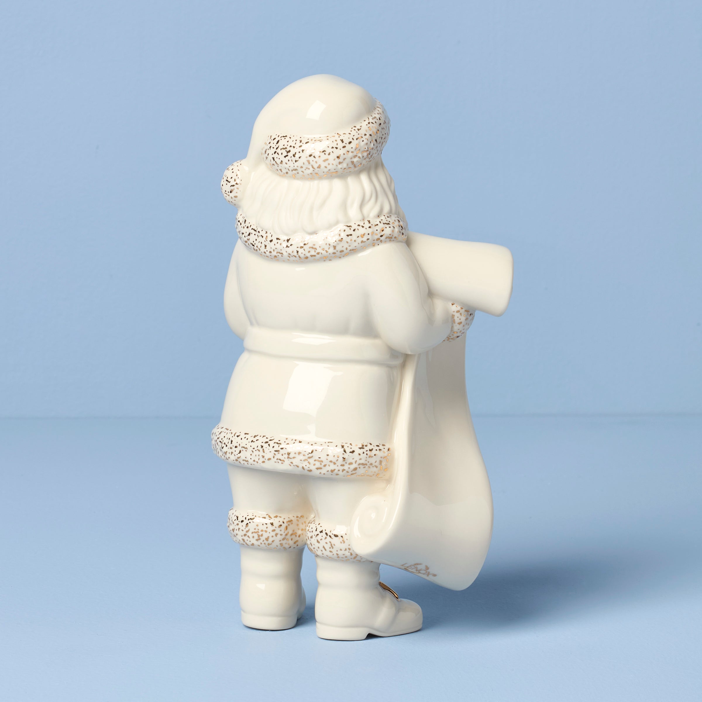 2025 African American Santa With List Figurine - Image 2