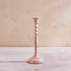Nera Light Rose Candle Holder. Medium