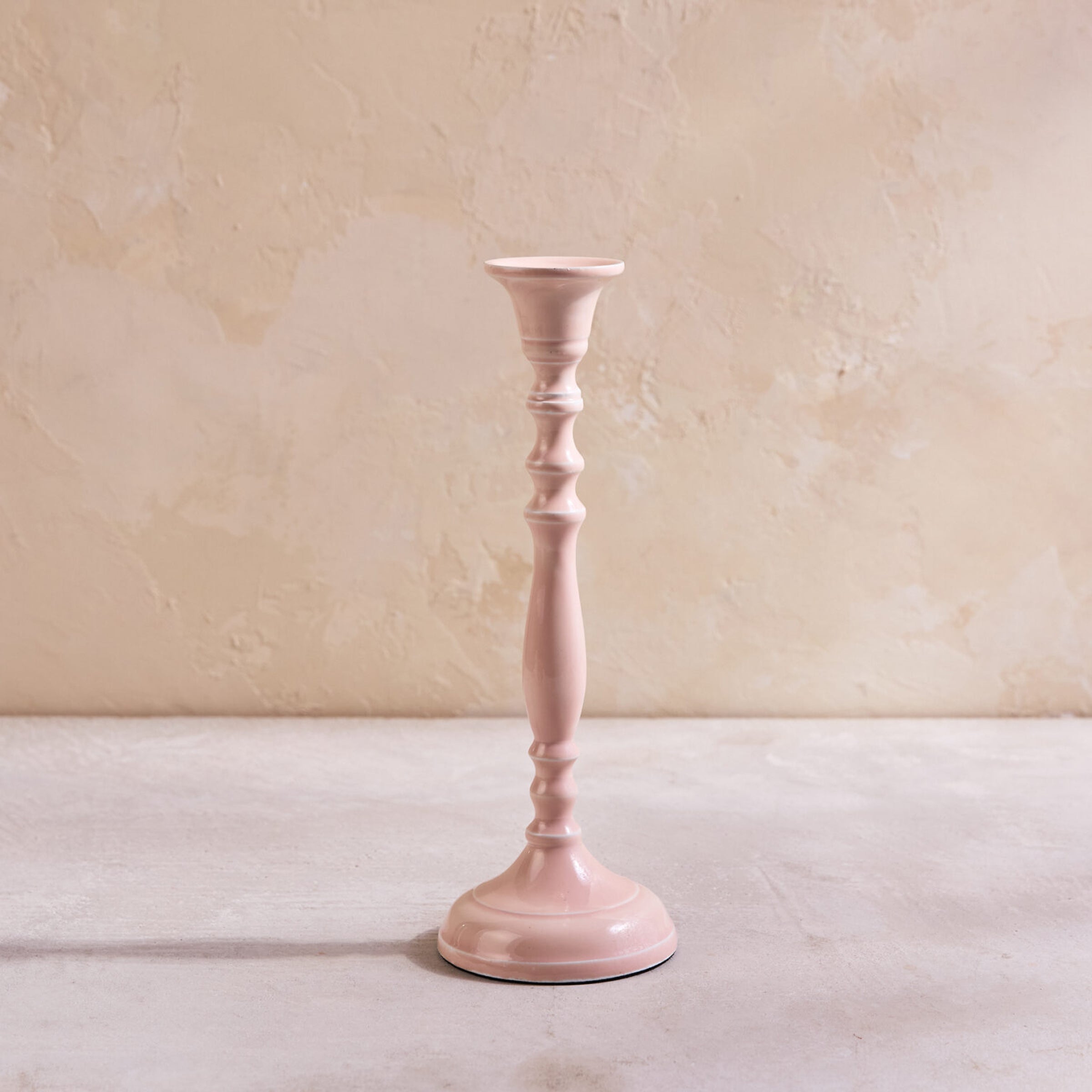 Nera Light Rose Candle Holder. Medium