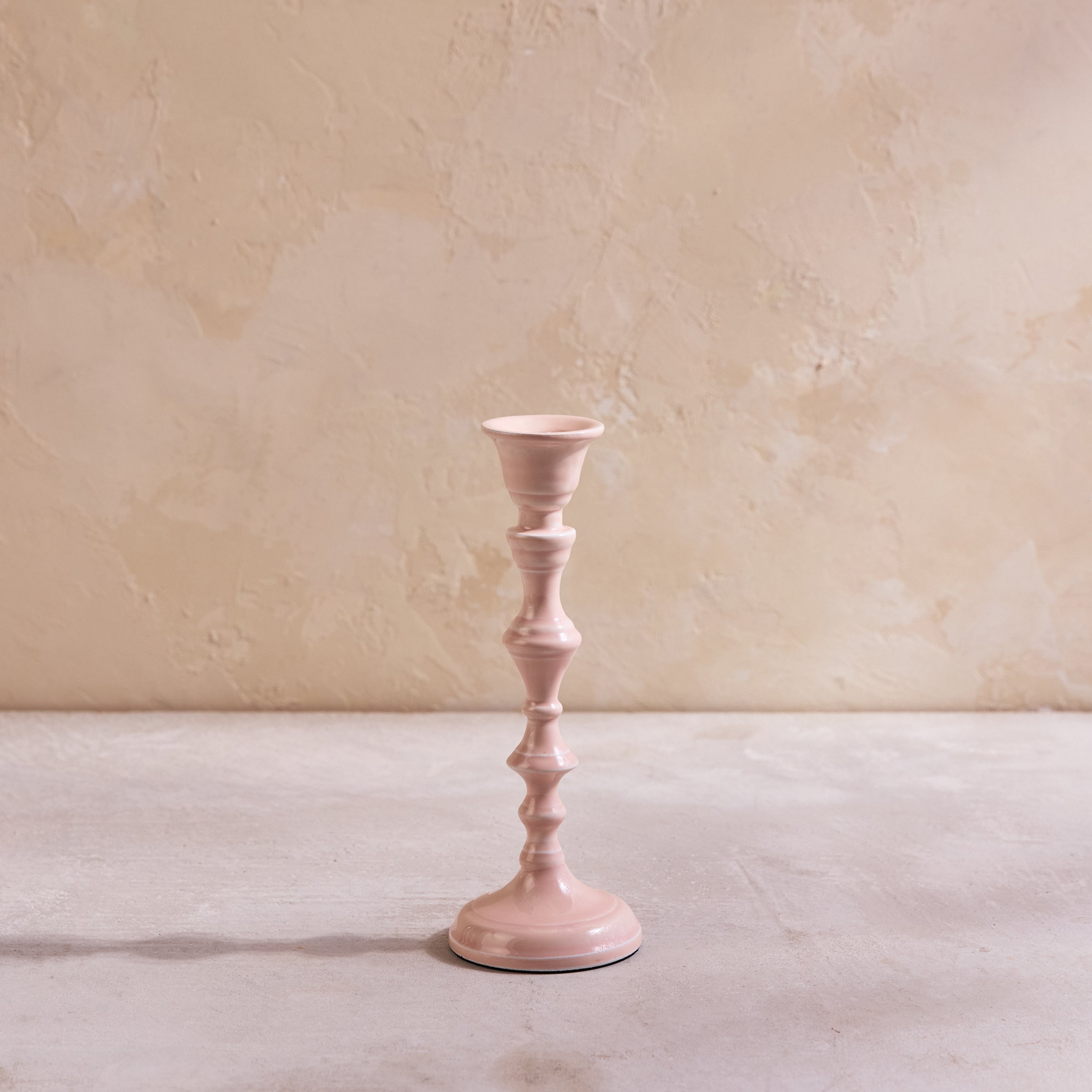 Nera Light Rose Candle Holder. Small