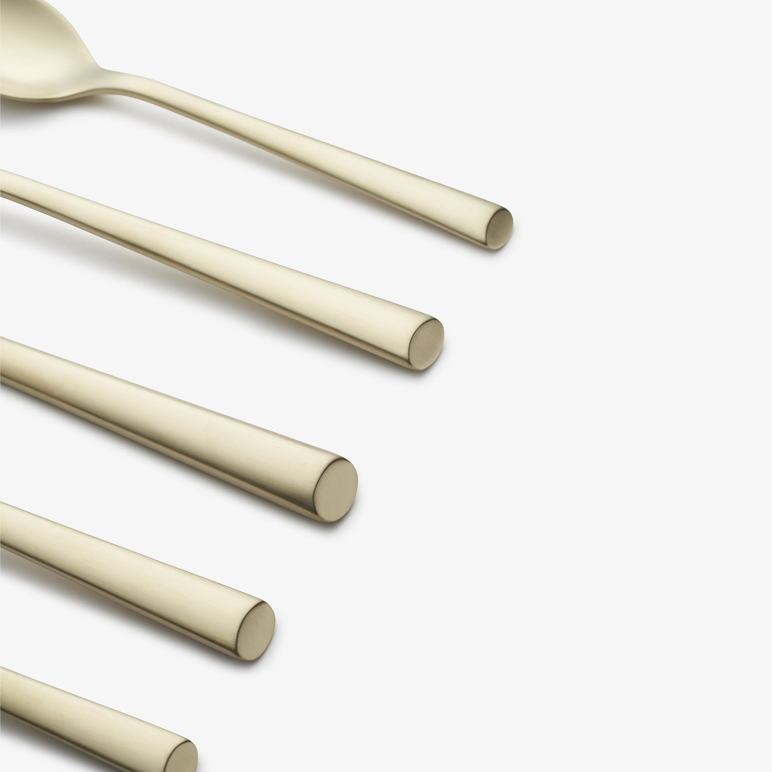 Gilda Champagne Satin 20 Piece Flatware Set - Image 3