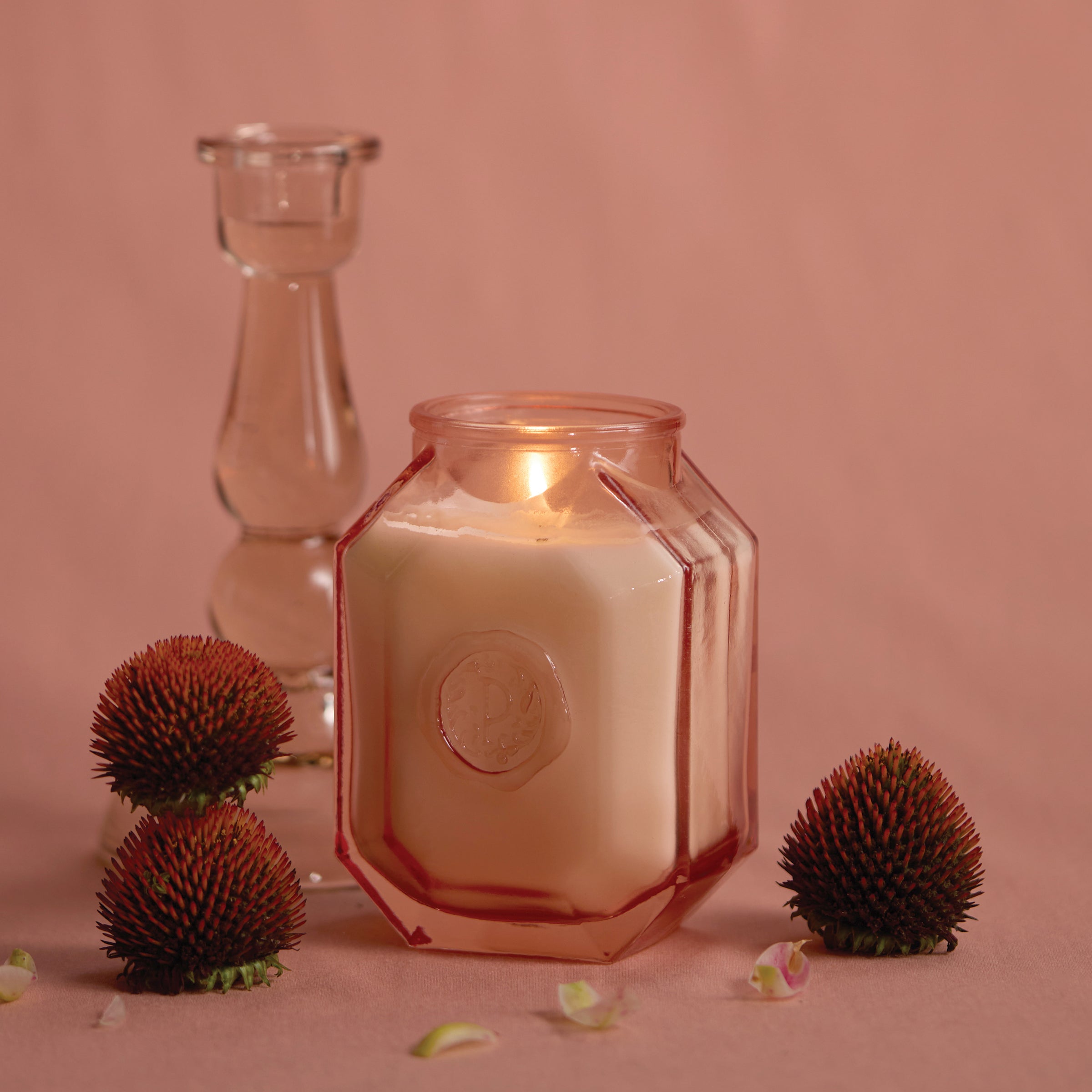 Botanica 8-oz Soy Wax Candle. Saffron Rose - Image 6