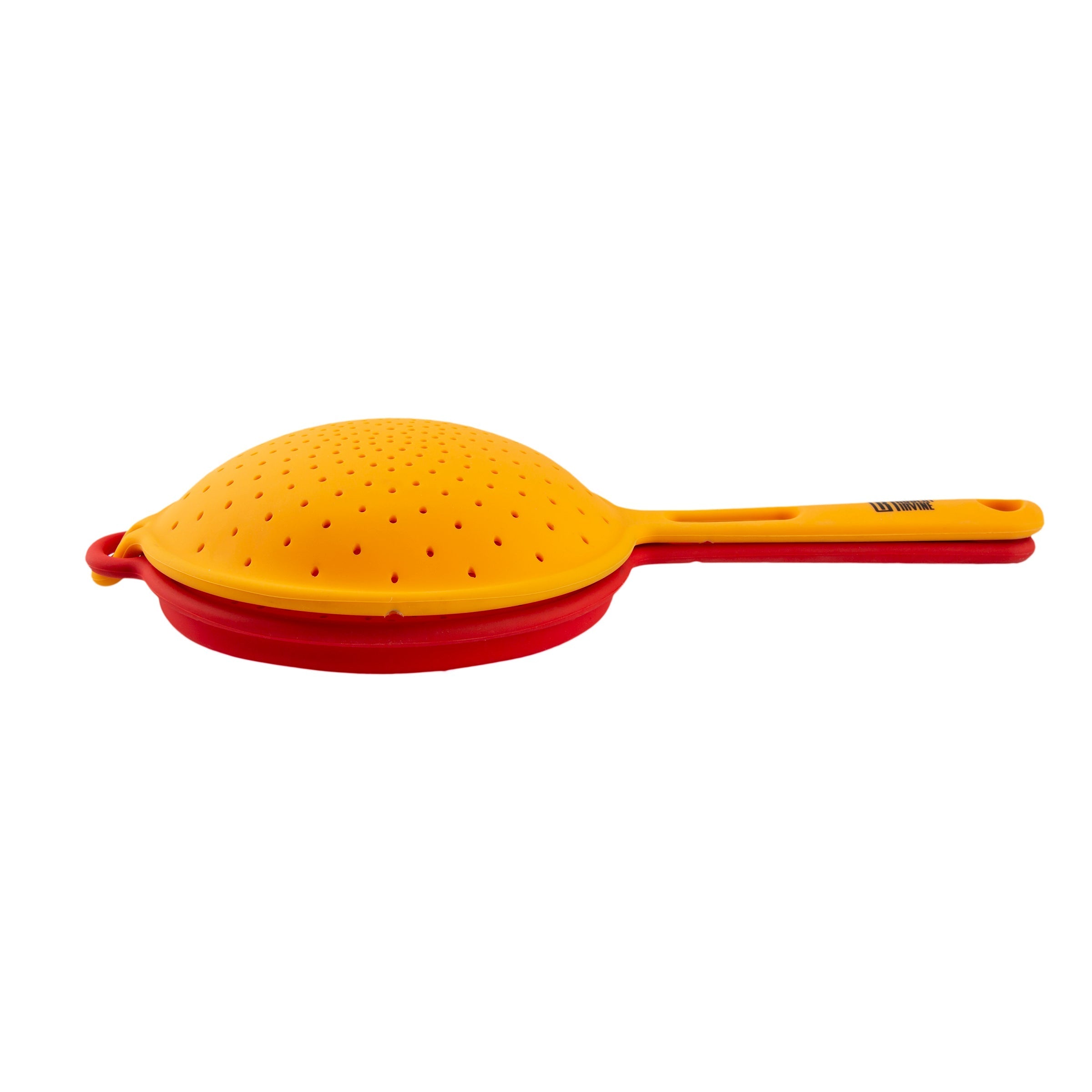 Robert Irvine 2-Piece Silicone Colander Set Orange - Image 7