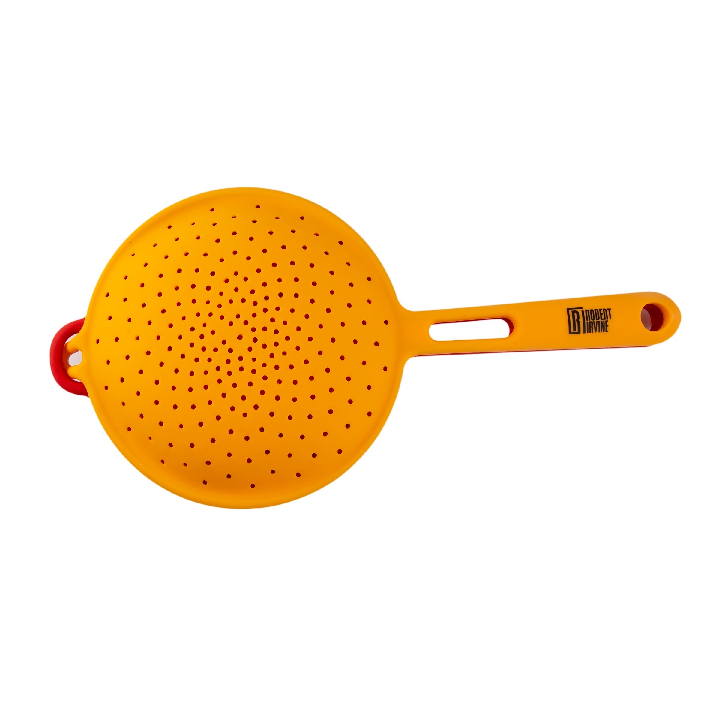 Robert Irvine 2-Piece Silicone Colander Set Orange - Image 9