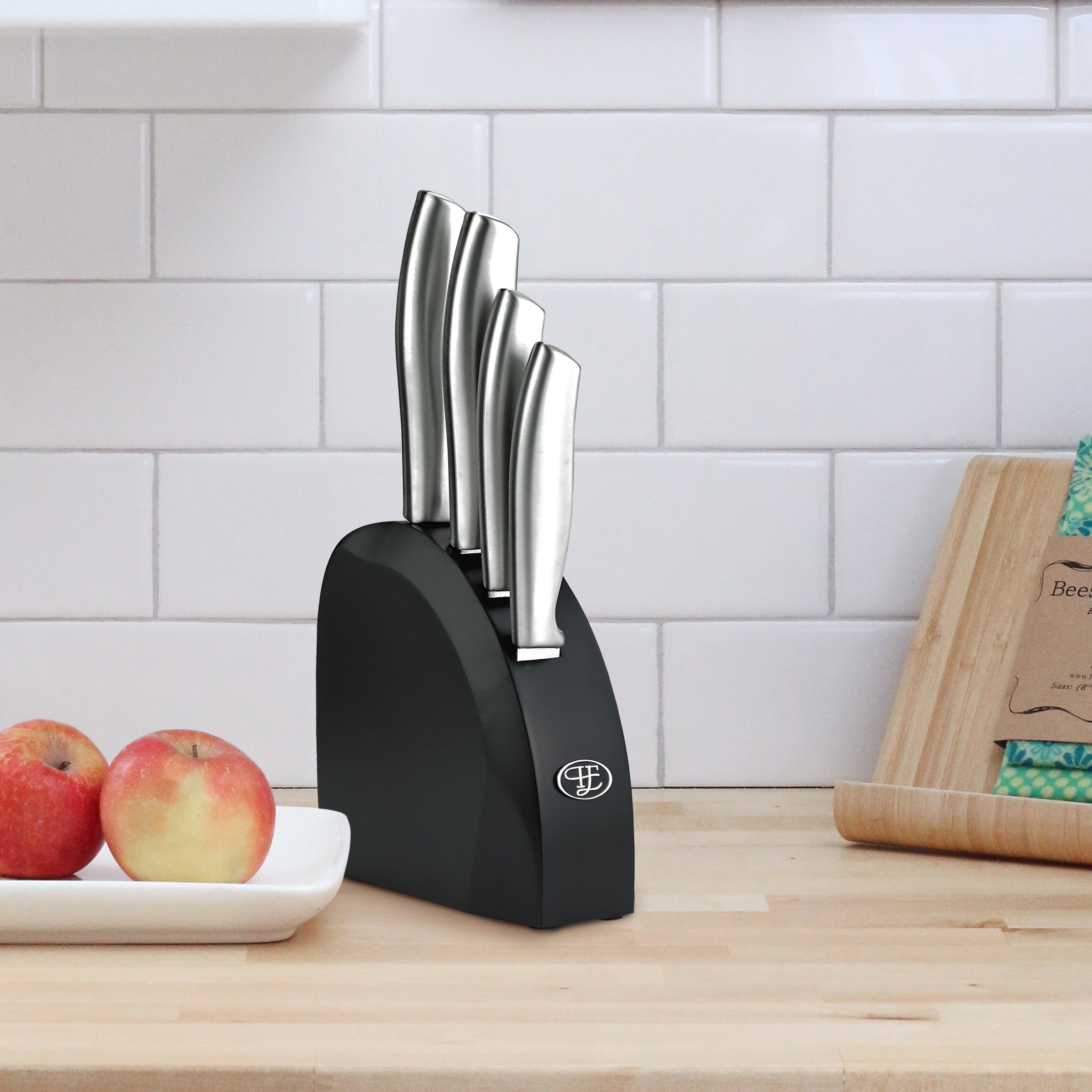 Kobe 5 Piece Cutlery Knife Block Set - Image 5
