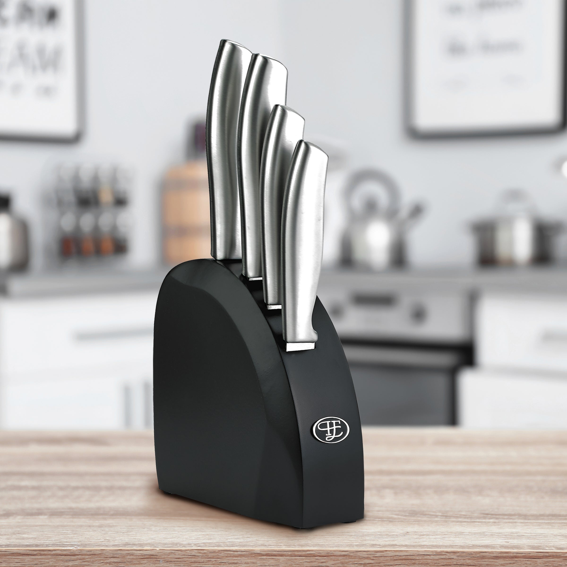 Kobe 5 Piece Cutlery Knife Block Set - Image 4
