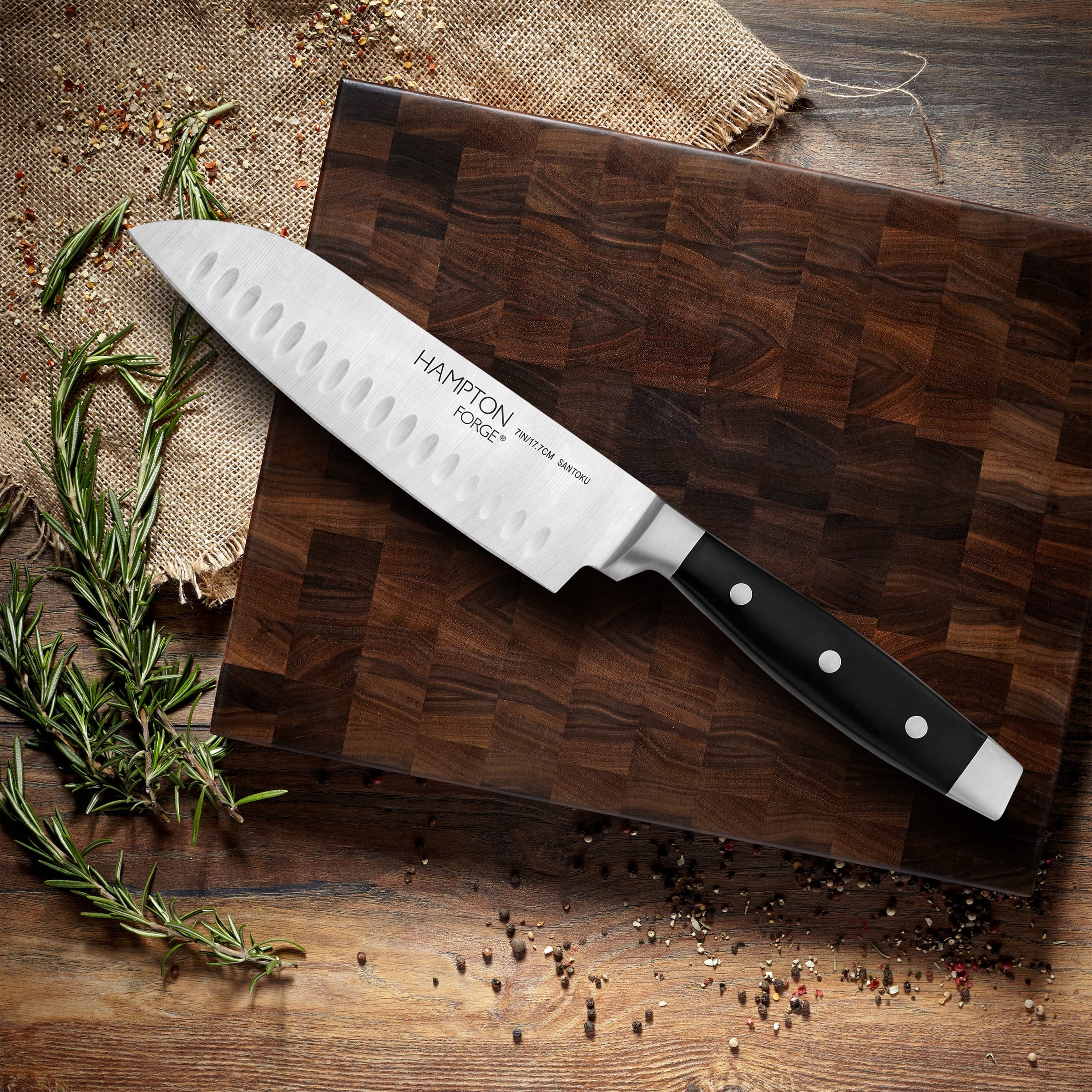 Continental 7 Santoku with Blade Guard - Image 3