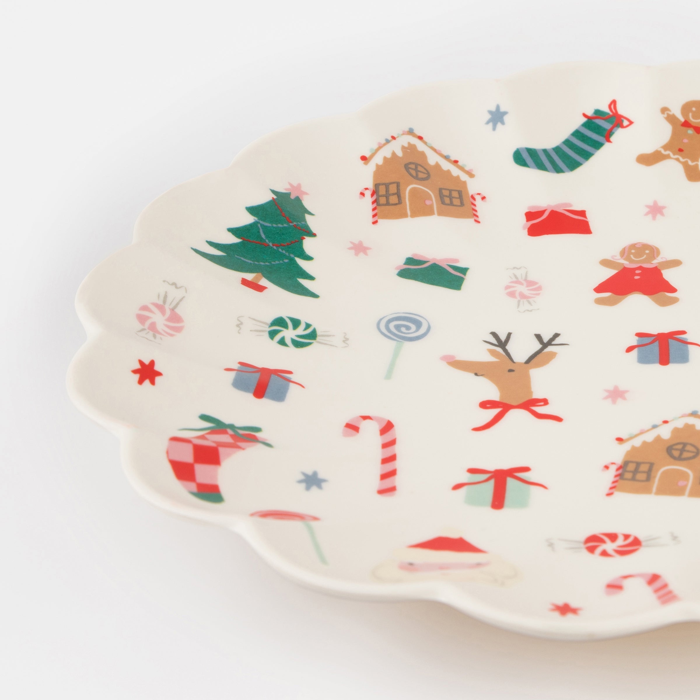 Jolly Christmas Melamine Large Plate - Image 2