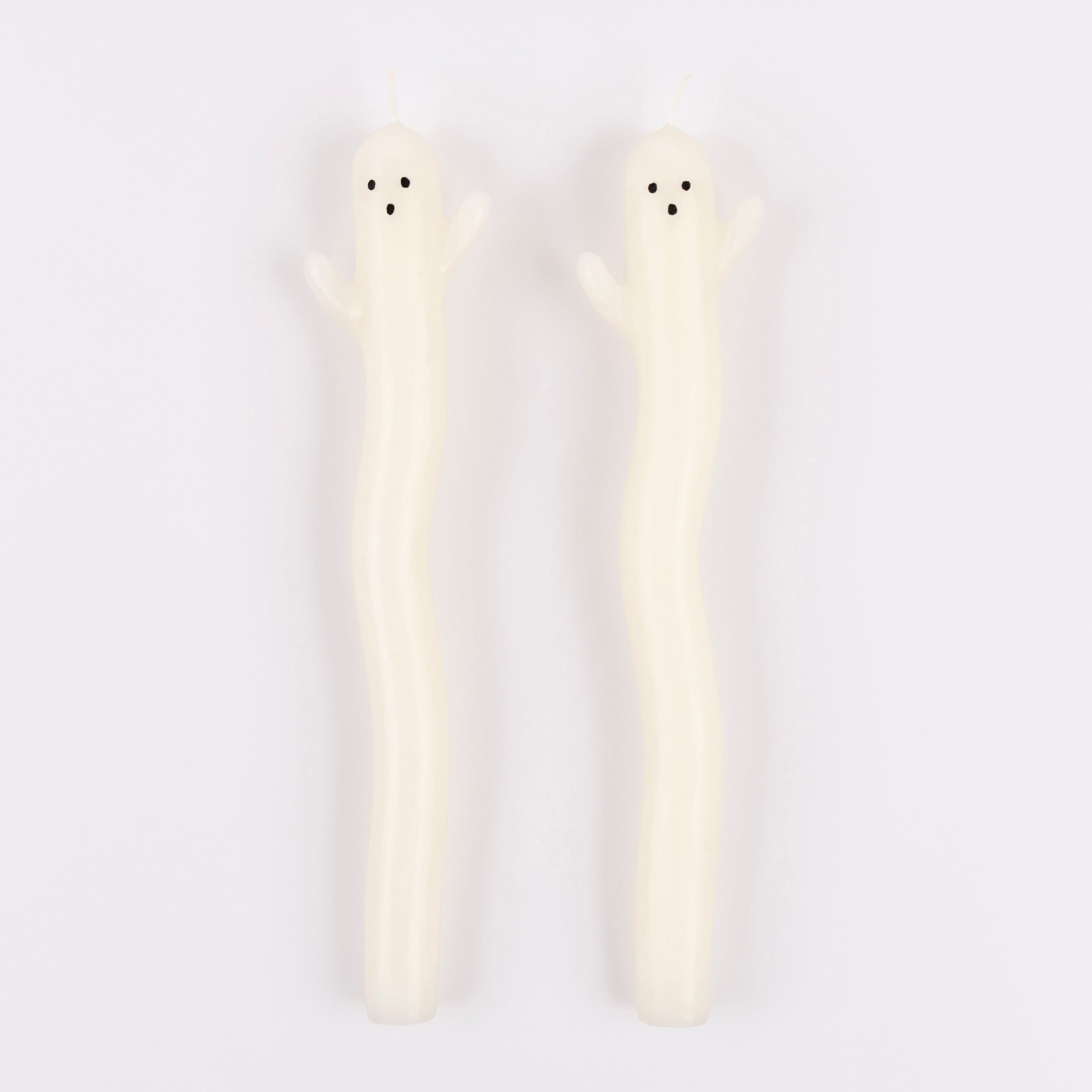 Ghost Table Candles. Set of 2