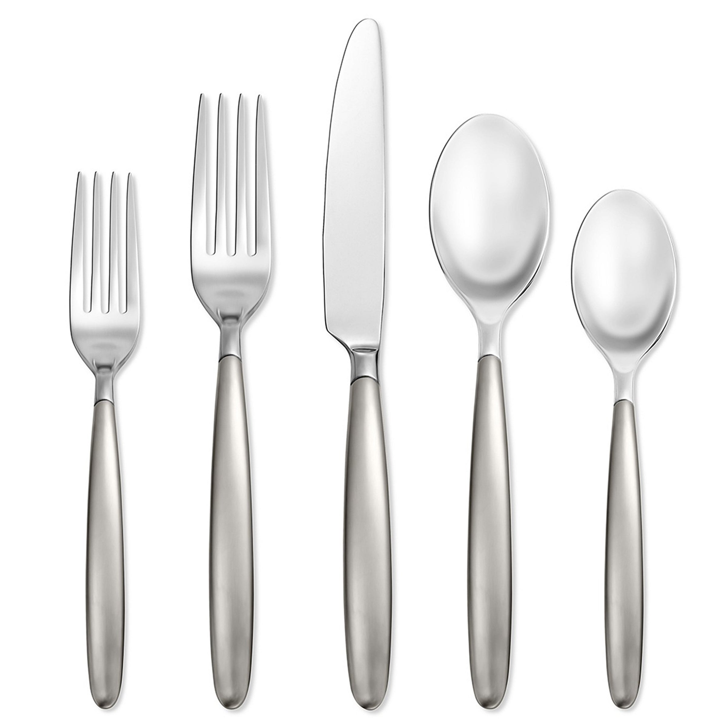 Tidal Frosted 30 Piece Flatware Kit