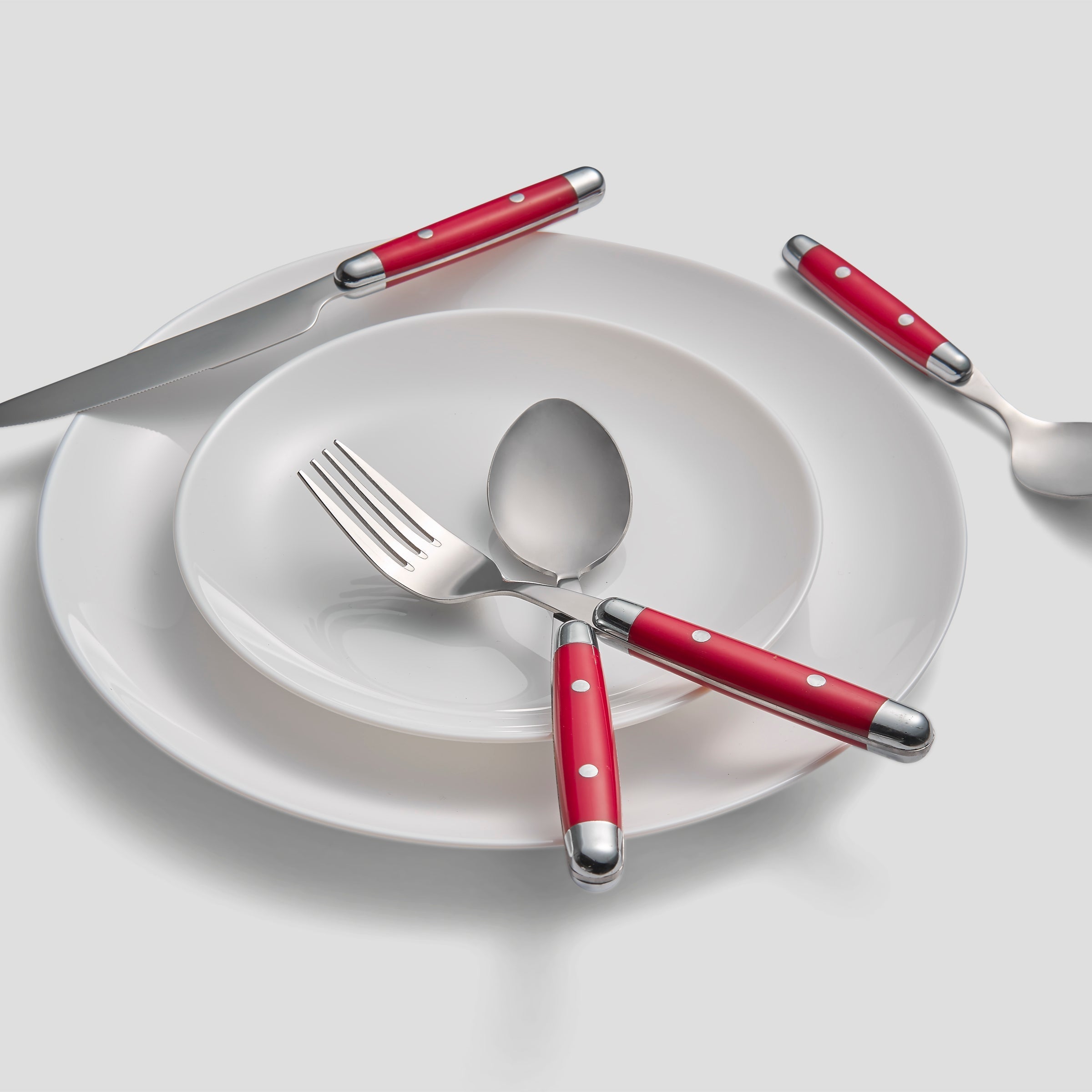 Jubilee Red 16 Piece Flatware Set - Image 2