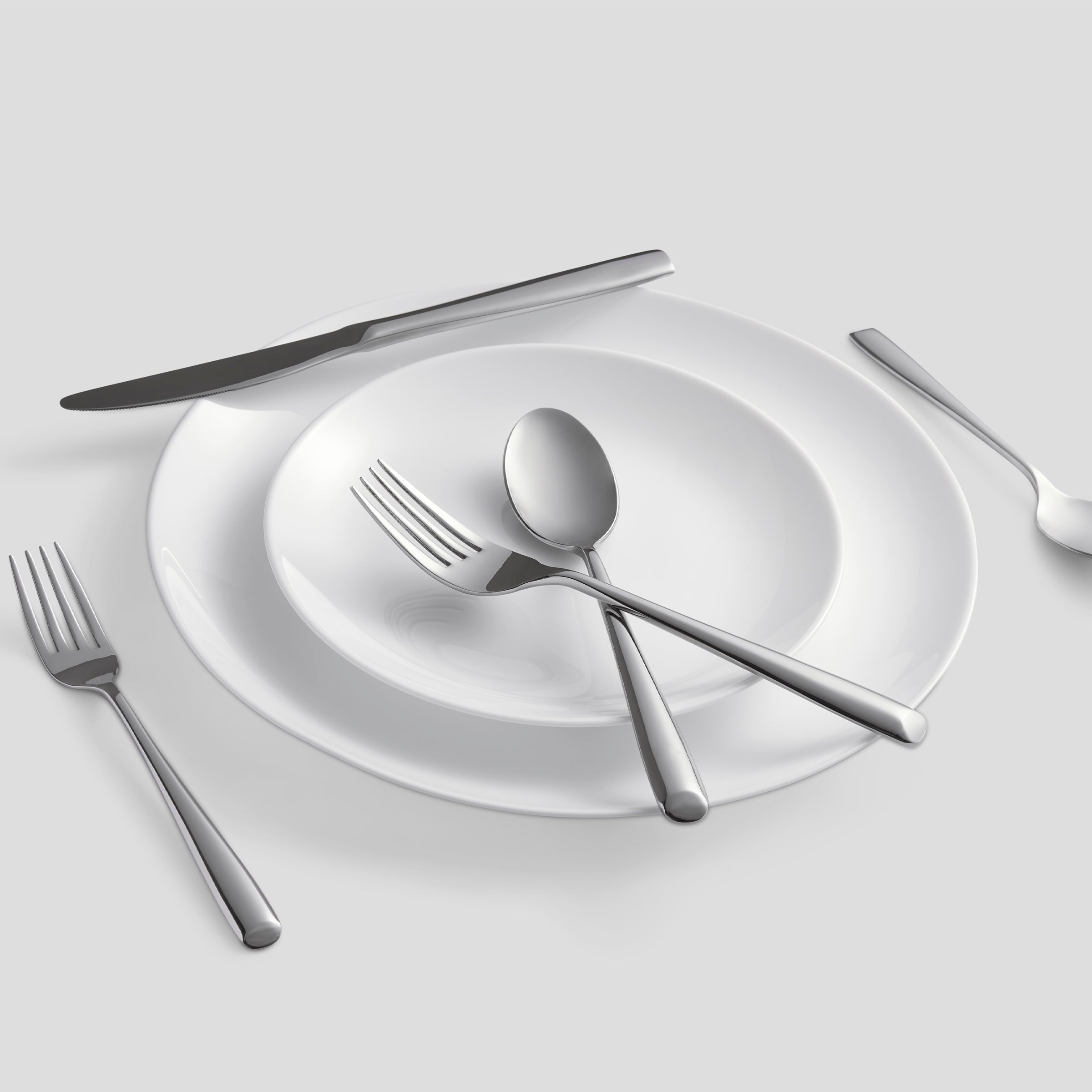 Rachel Mirror 20 Piece Flatware Set - Image 2