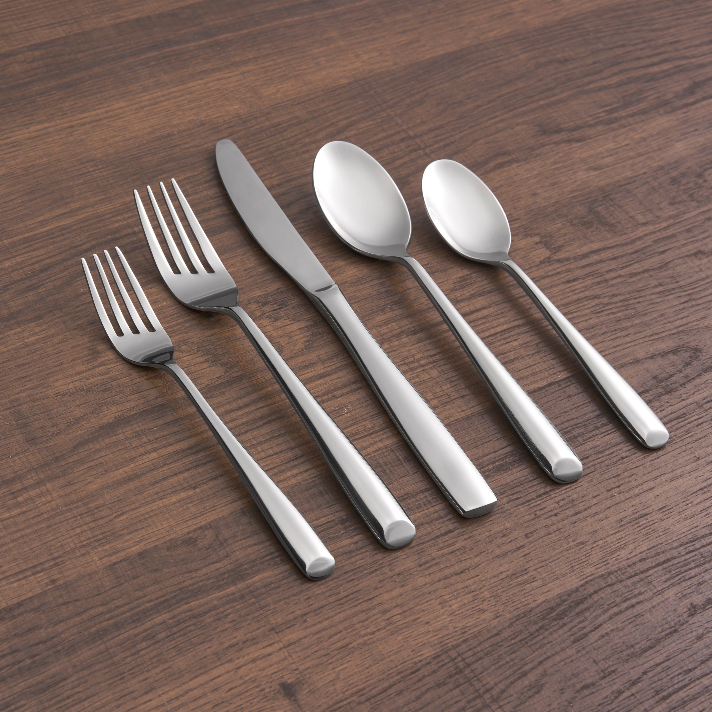 Rachel Mirror 20 Piece Flatware Set - Image 3