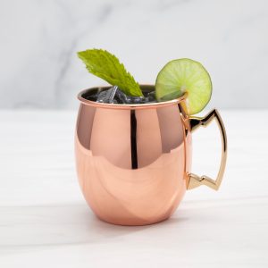 Copper Moscow Mule Mugs - Set Of 4